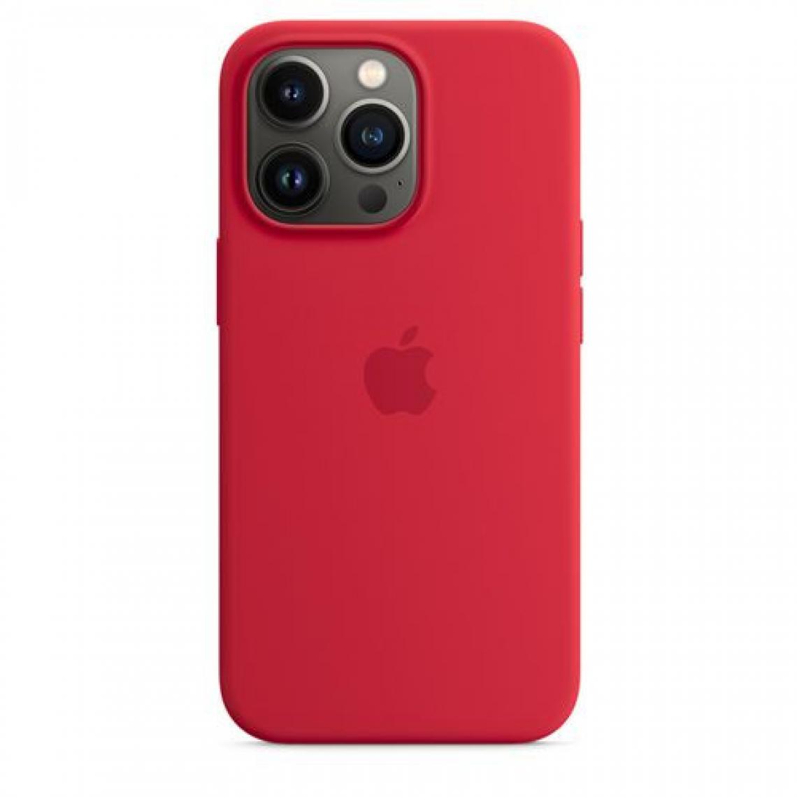Apple - Coque iPhone Coque Silicone MagSafe iPhone13 Pro - Product Red - Coque, étui smartphone