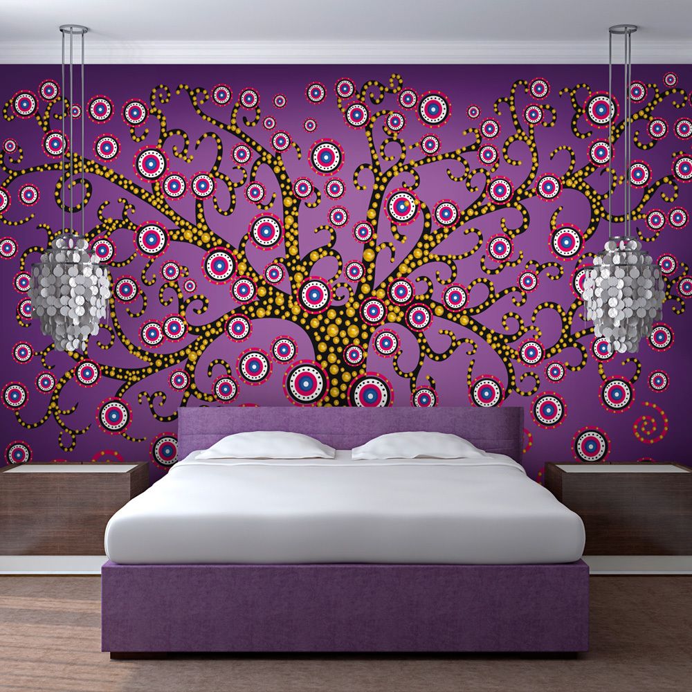 marque generique - 300x231 Papier peint Arbres Abstractions Admirable abstraction: arbre (violet) - Papier peint